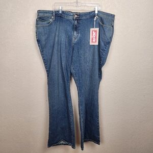 Levi's Blue Boot Cut Jeans Classic Style